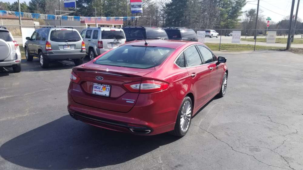 Ford Fusion 2014 Maroon