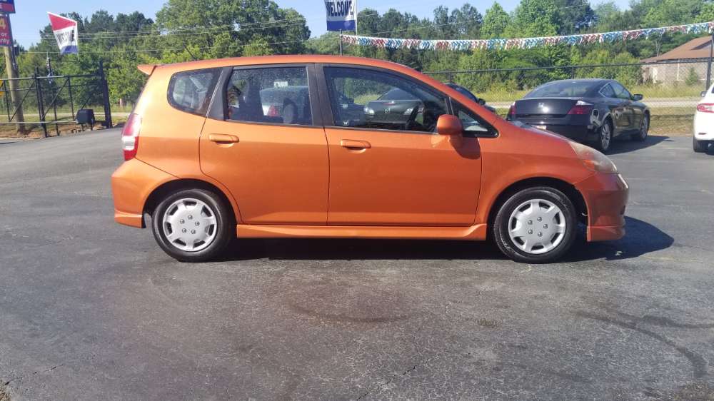 Honda Fit 2008 Orange