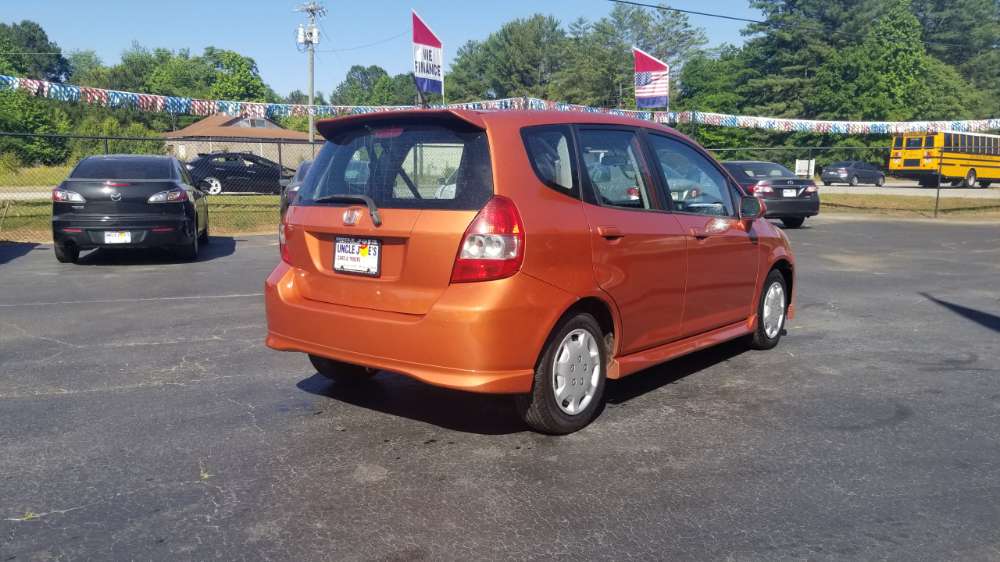 Honda Fit 2008 Orange
