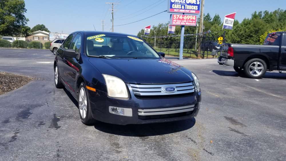 Ford Fusion 2009 Blue
