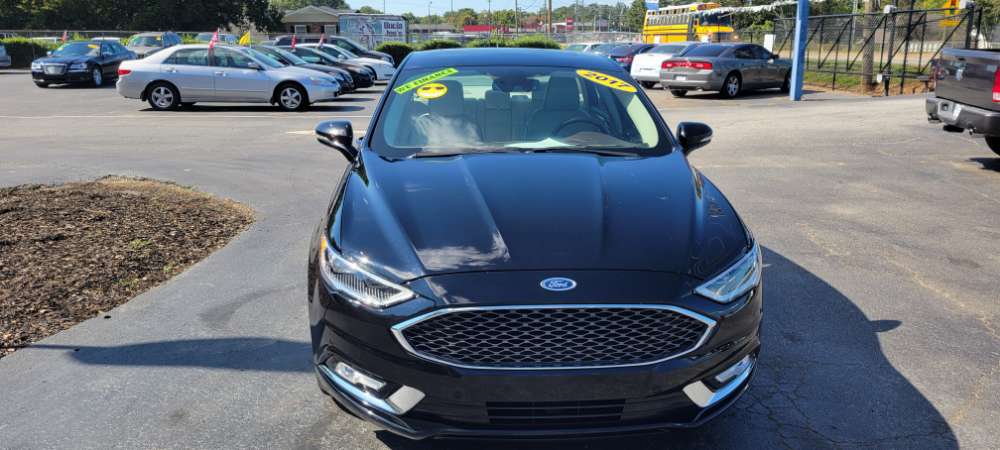 Ford Fusion 2017 Black