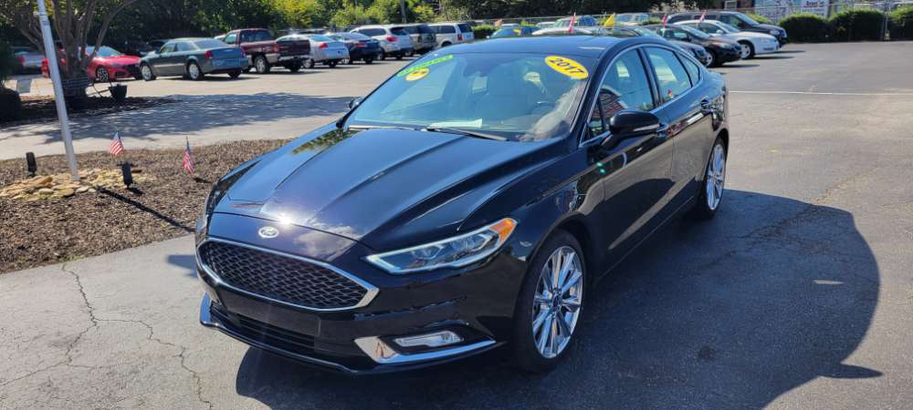 Ford Fusion 2017 Black