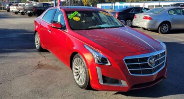 Cadillac CTS 2014 Red