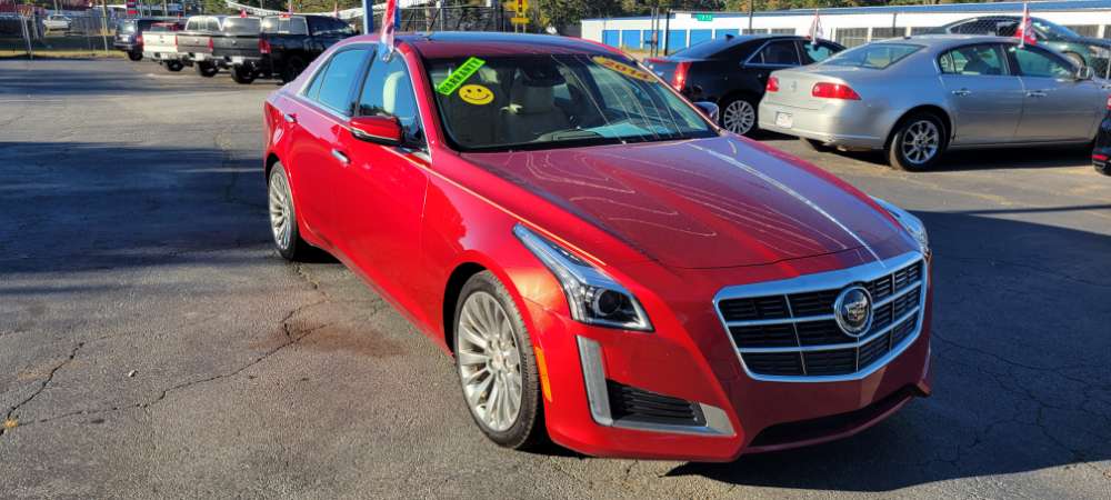 Cadillac CTS 2014 Red