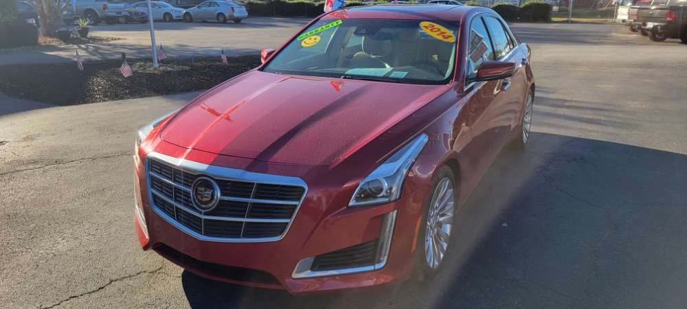 Cadillac CTS 2014 Red