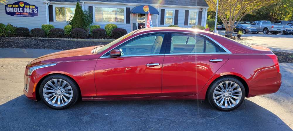 Cadillac CTS 2014 Red