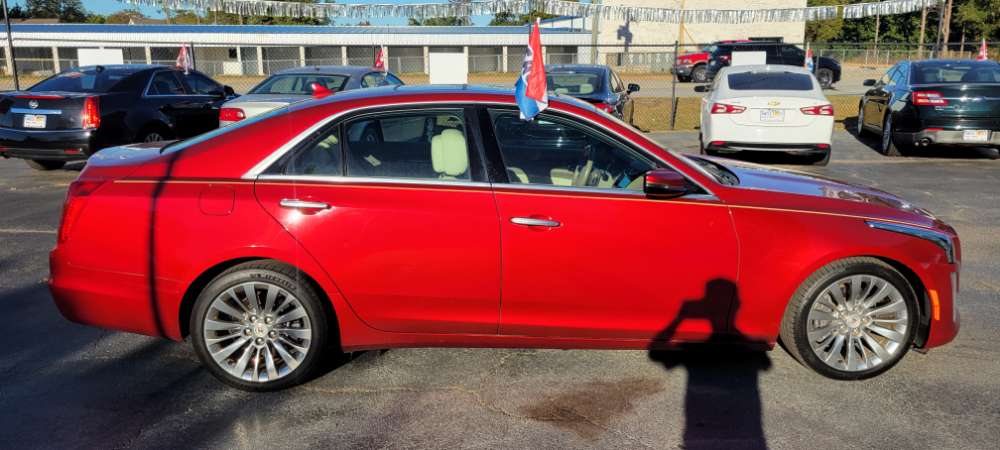 Cadillac CTS 2014 Red