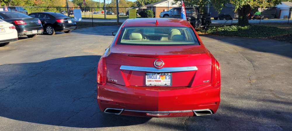 Cadillac CTS 2014 Red