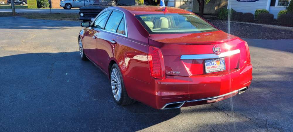 Cadillac CTS 2014 Red