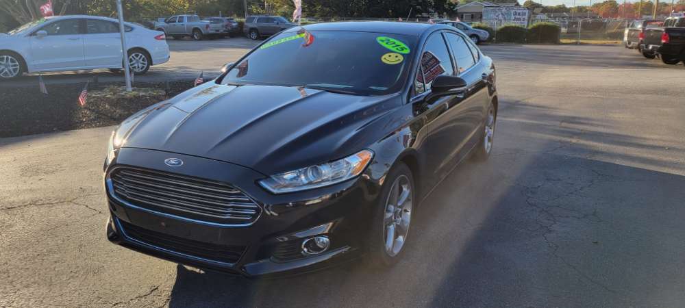 Ford Fusion 2015 Black