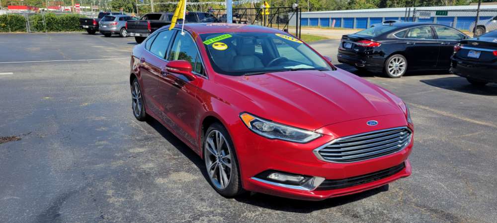 Ford Fusion 2017 Red