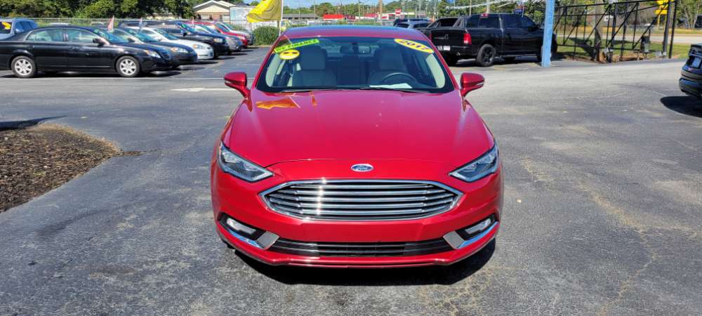 Ford Fusion 2017 Red