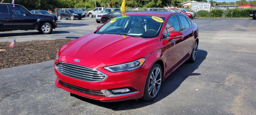 Ford Fusion 2017 Red
