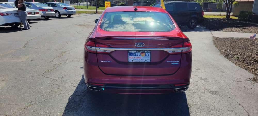 Ford Fusion 2017 Red