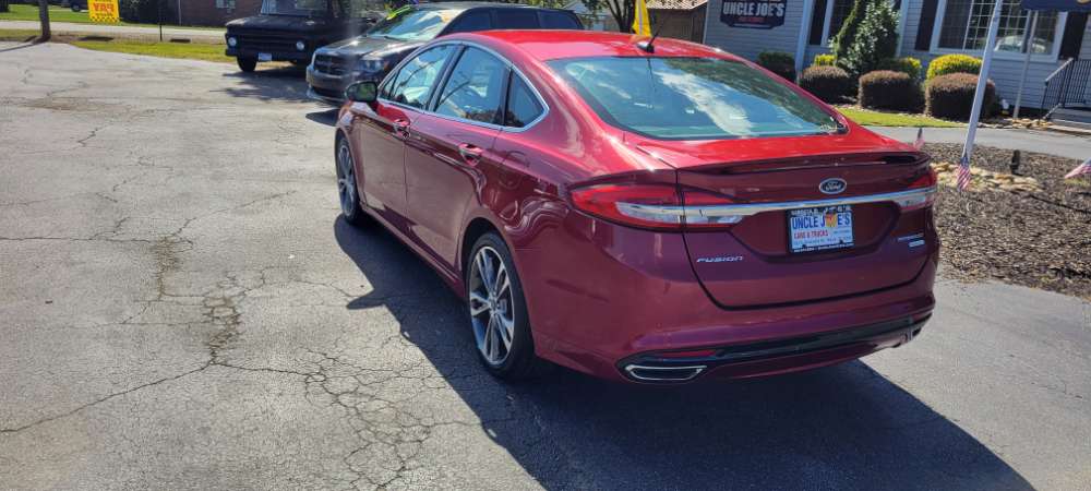 Ford Fusion 2017 Red