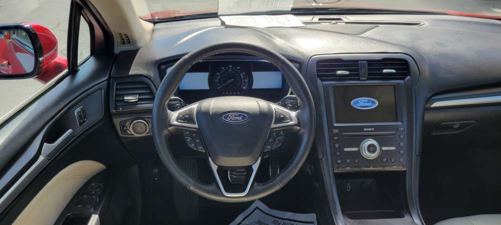Ford Fusion 2017 Red
