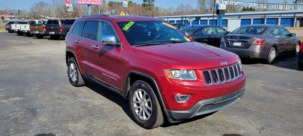 Jeep Grand Cherokee 2014 Red