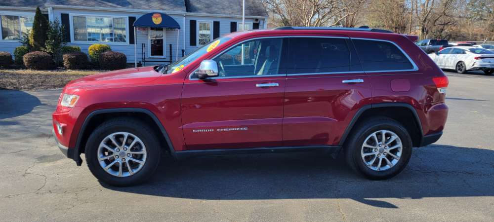 Jeep Grand Cherokee 2014 Red